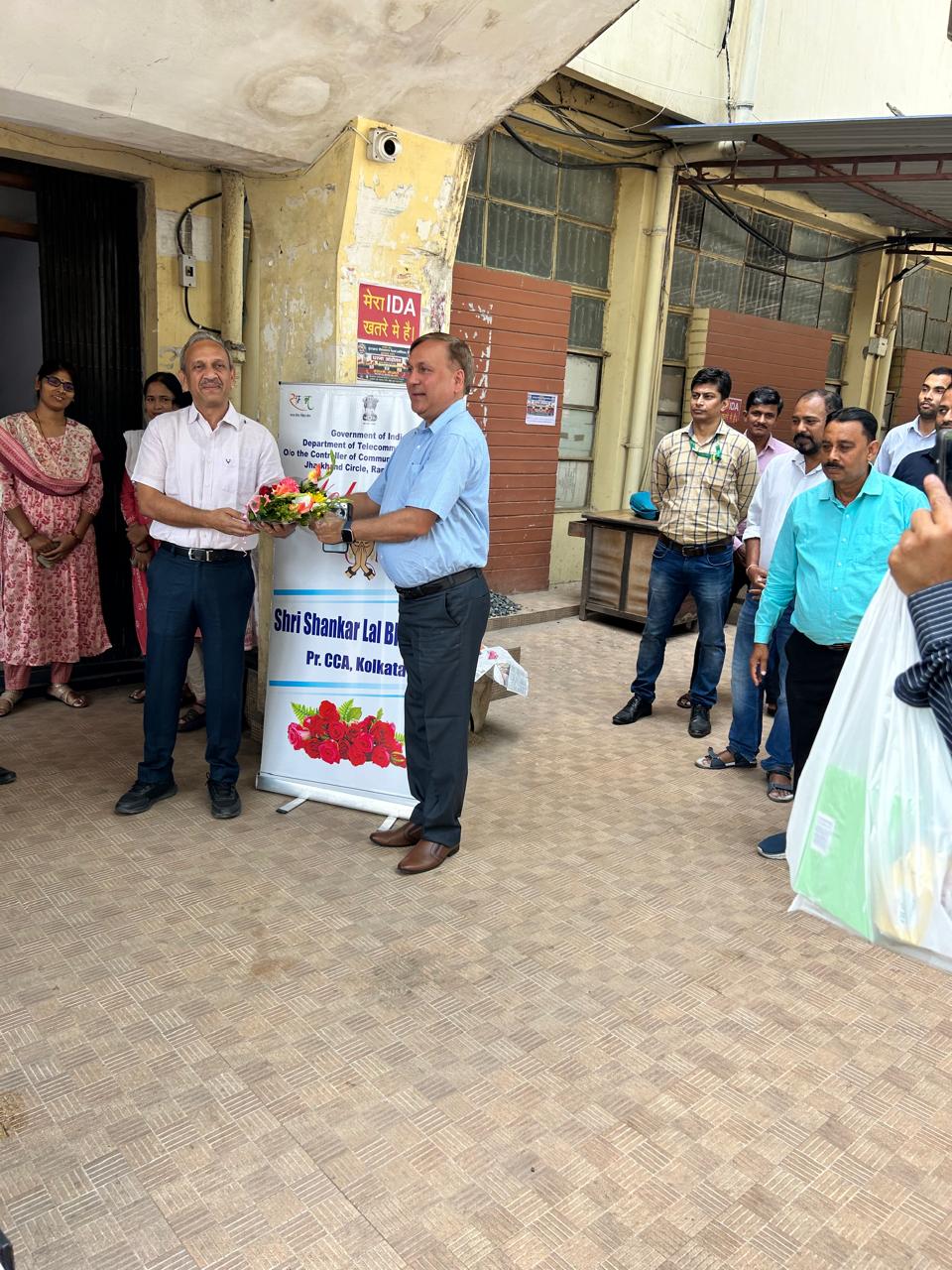 Welcoming Pr. CCA Kolkata
